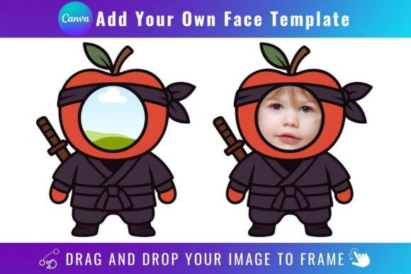 Apple Ninja Add Your Own Face Template: Creative Guide