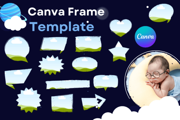 Canva Frame Template Text Box and Photo2: Instant Creative Upgrade