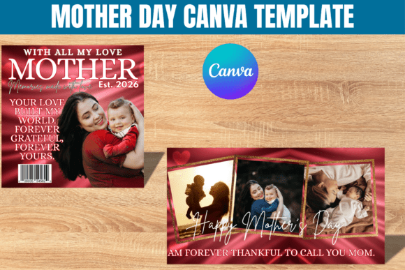 Create Meaningful DIY Gifts with a Mother Day Canva Template