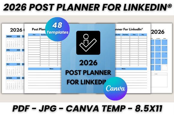 Master Your 2026 Content Strategy with this LinkedIn Planner