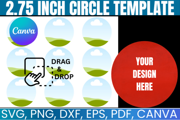 Mastering the 2.75 Inch Circle Canva Template