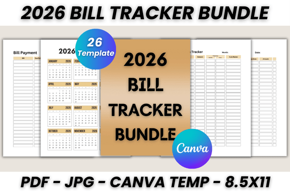 Streamline Your 2026 Finances with This Canva Bundle