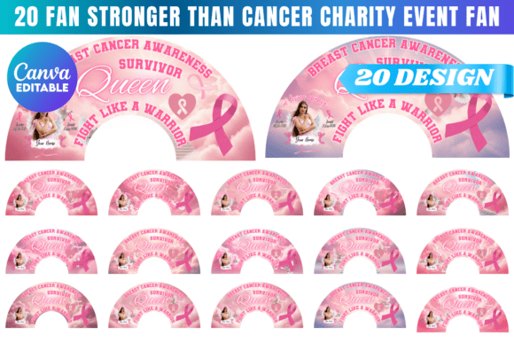 Stronger Than Cancer: Designing with a Purpose-Driven Fan Template