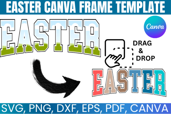 Unleash Easter Creativity with a Canva Frame Template